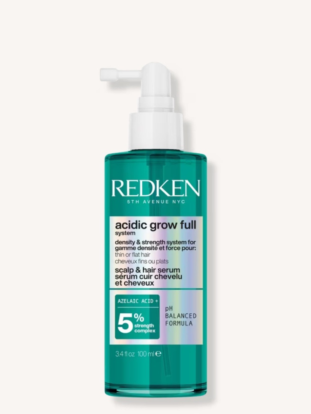 Redken Acidic Grow Full Scalp & Hair Serum  Brand New In Box (mens hair product)